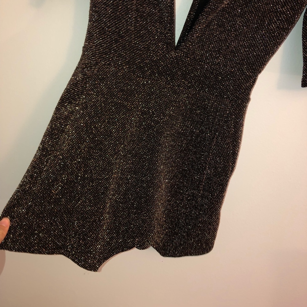 glitter knit romper - Picture 6 of 6
